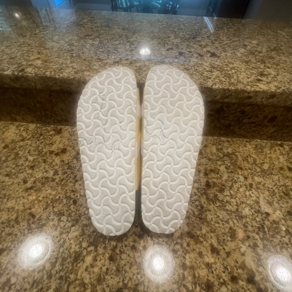 Birkenstock Papillo Carrie Yellow Birko Flor Fold over Sandals 38 US 7-7.5 - Picture 8 of 8